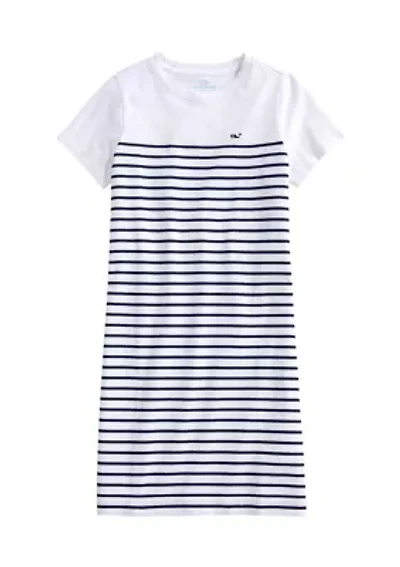 Girls 7-16 Short Sleeve Striped T-Shirt Dress