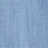 Girls 7-16 Short Ruffle Sleeve Chambray Shirt Dress
