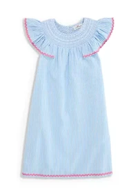 Girls 7-16 Regan Seersucker Dress