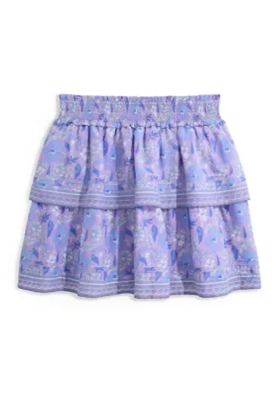 Girls 7-16 Gemma Pintuck Skirt