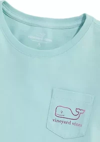Girls 7-16 Foil Whale Long Sleeve T-Shirt