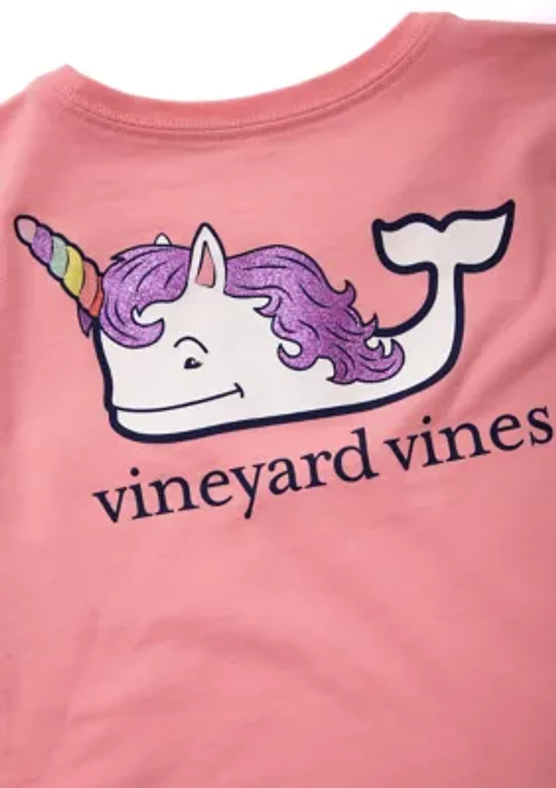 Girls 7-16 Unicorn Whale T-Shirt