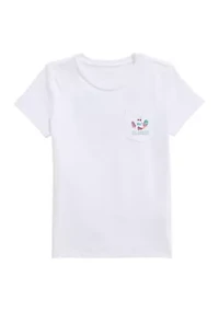 Girls 7-16 Drop Shoulder Ice Cream Surf Graphic T-Shirt