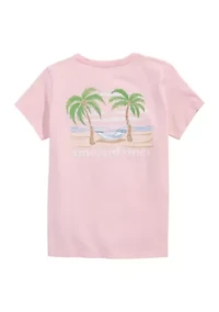 Girls 7-16 Painted Hammock Short Sleeve Graphic T-Shirt