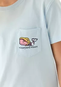 Girls 7-16 Short Sleeve Soccer T-Shirt