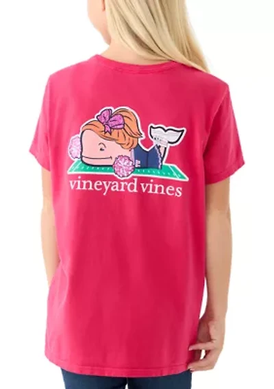 Girls 7-16 Short Sleeve Cheer Graphic T-Shirt