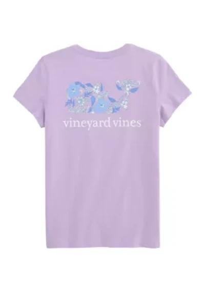 Girls 7-16 Floral Whale Graphic T-Shirt