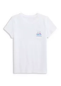 Girls 7-16 Palm Whale Graphic T-Shirt