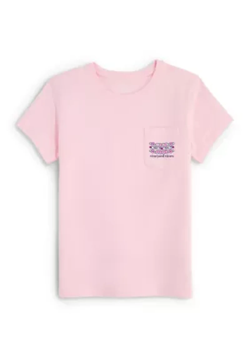 Girls 7–16 Limited-Edition Our Wedding Era Short-Sleeve Pocket Graphic T-Shirt