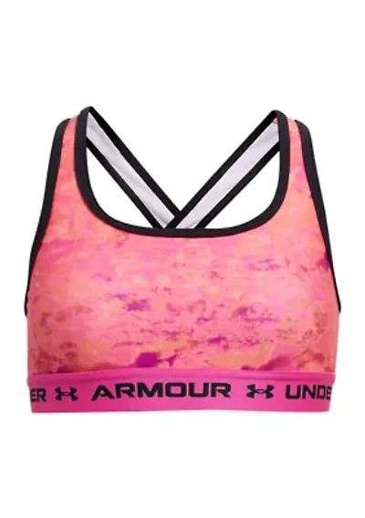 Girls 7-16 Allover Printed Sports Bra