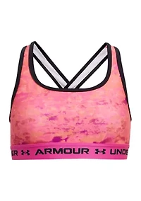 Girls 7-16 Allover Printed Sports Bra