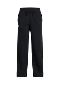 Girls 7-16 UA Rival Fleece Straight Legs