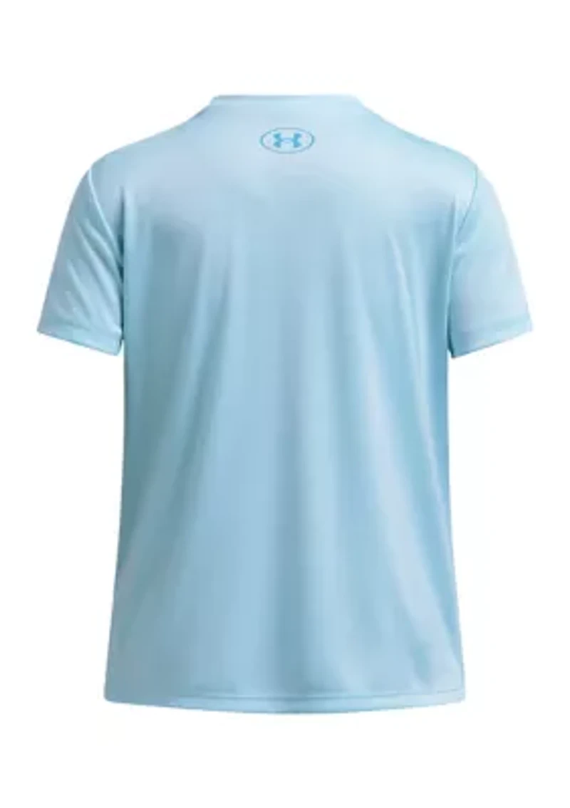 Girls 7-16 UA Tech™ Wordmark Short Sleeve T-Shirt