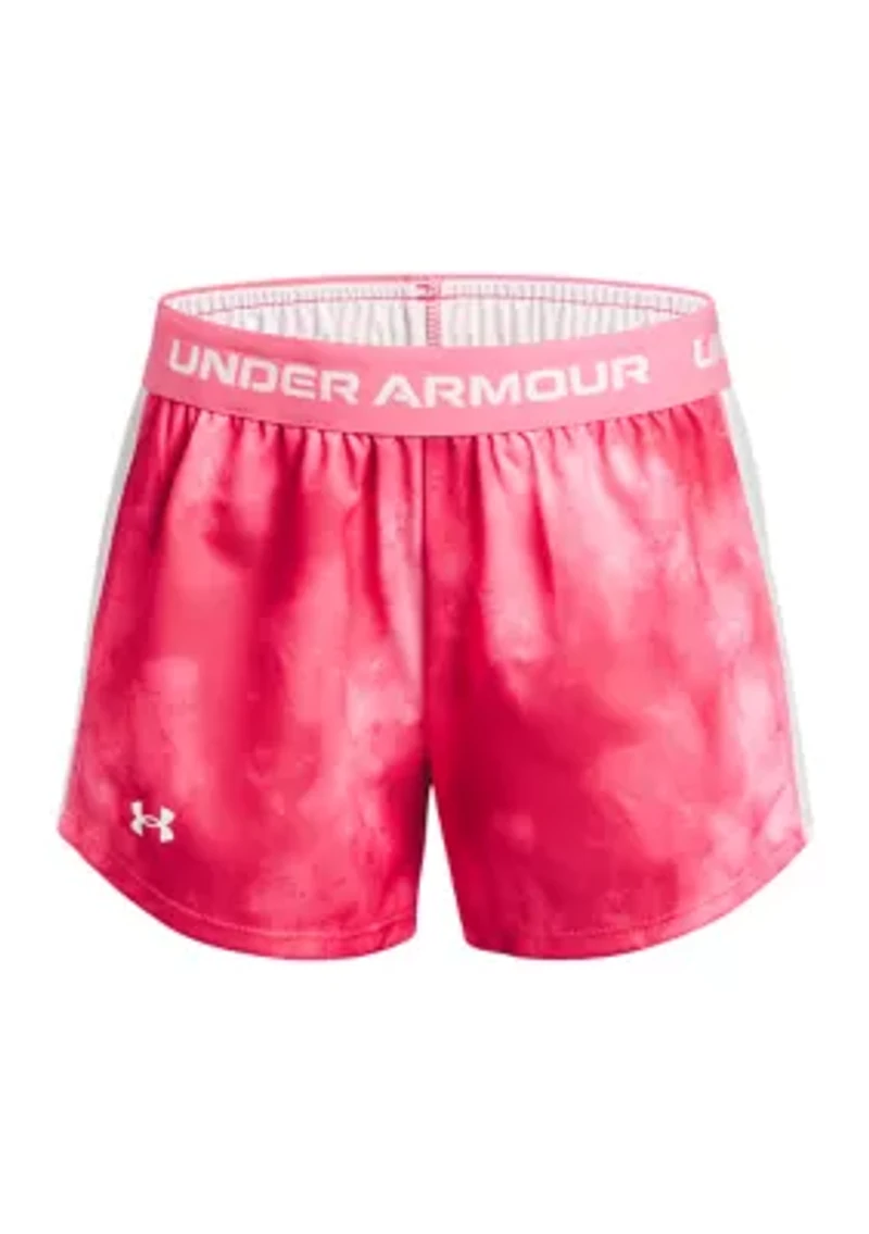 Girls 7-16 UA Tech™ Play Up Printed Shorts