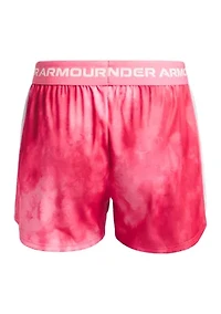 Girls 7-16 UA Tech™ Play Up Printed Shorts