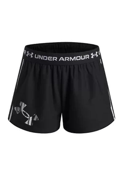Girls 7-16 Logo Fill Shorts