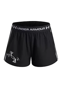Girls 7-16 Logo Fill Shorts