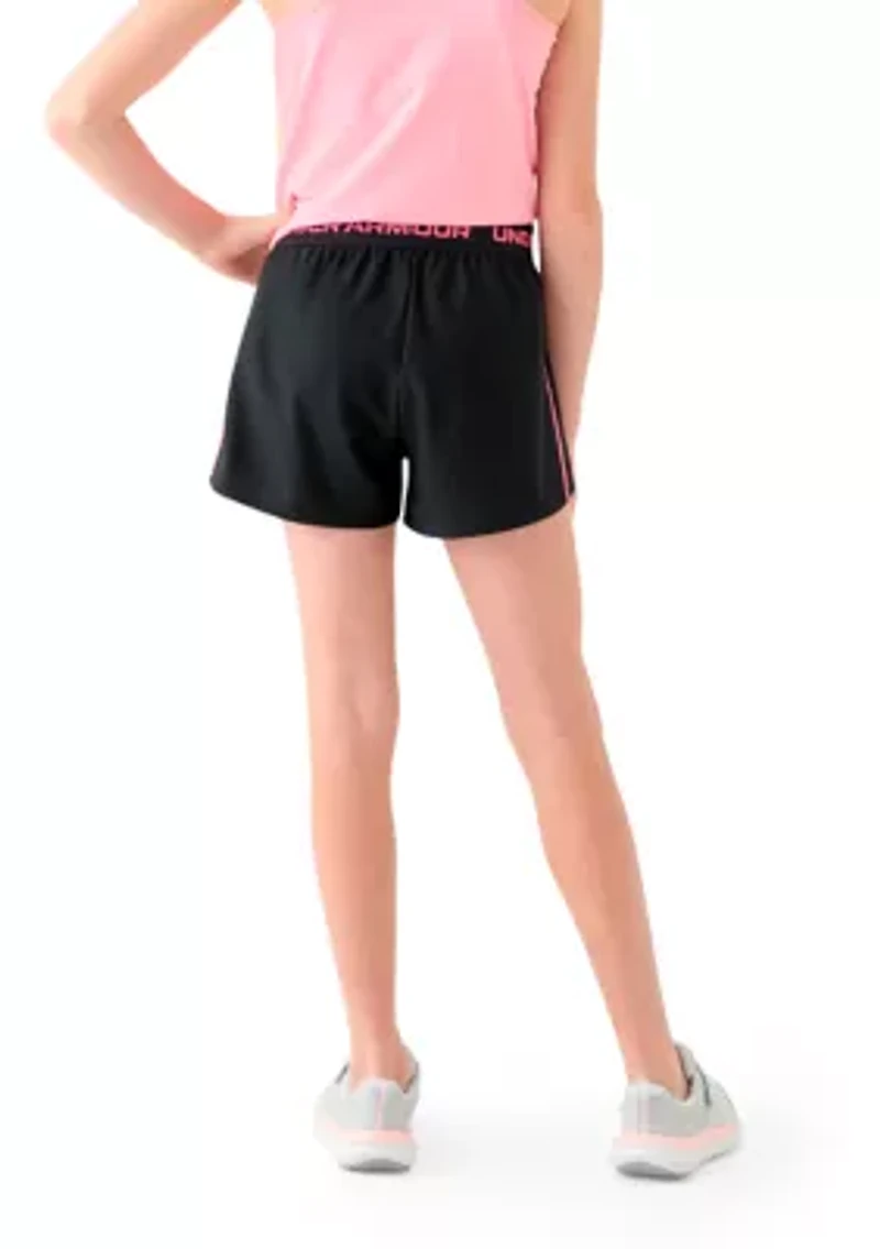 Girls 7-16 Logo Fill Shorts