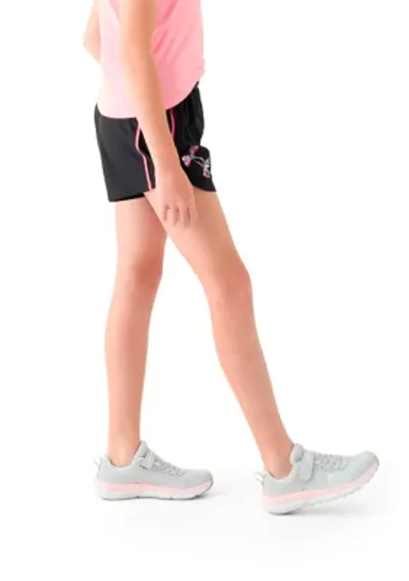 Girls 7-16 Logo Fill Shorts