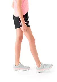 Girls 7-16 Logo Fill Shorts