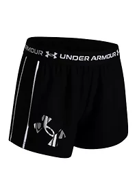 Girls 7-16 Logo Fill Shorts