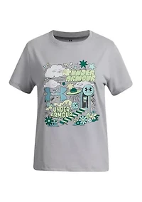 Boys Doodle Illustration Graphic T-Shirt