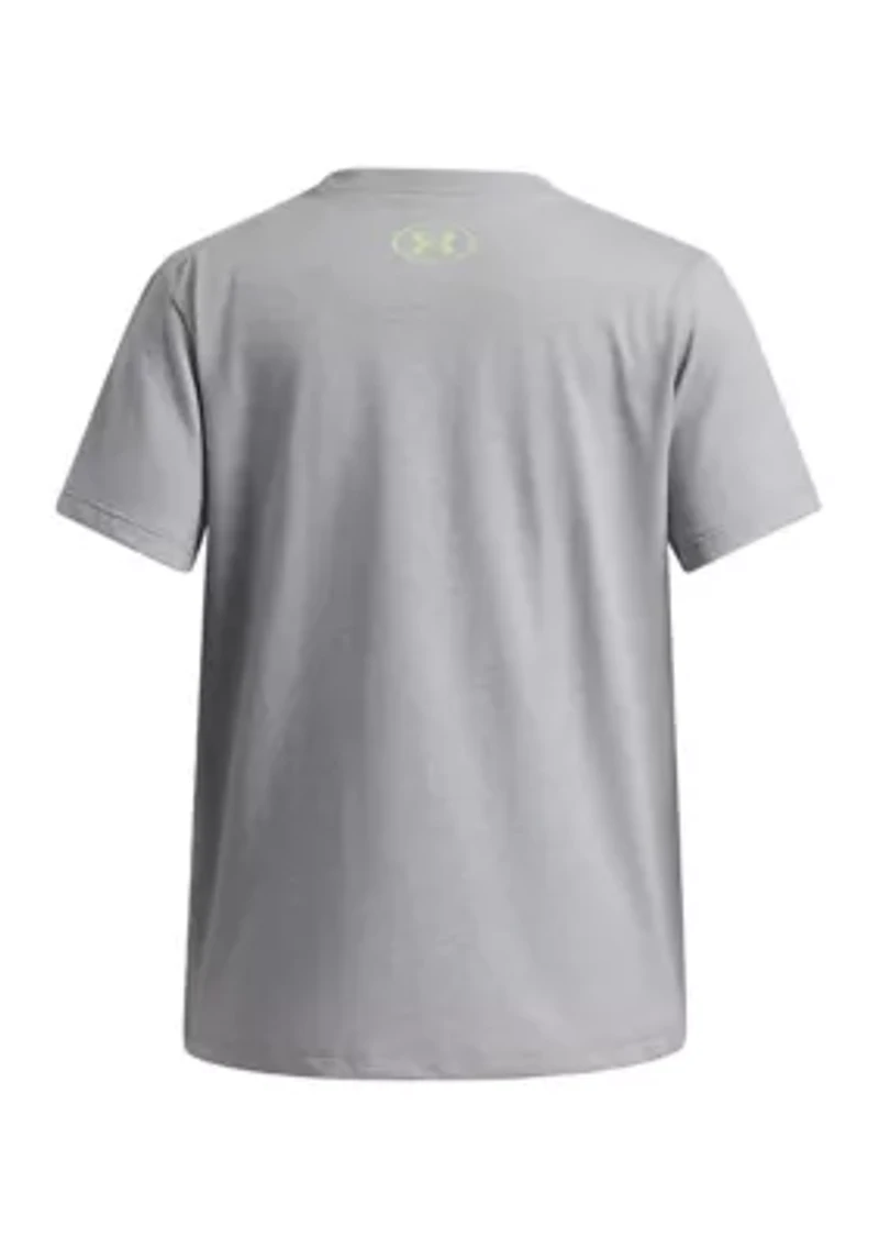 Boys Doodle Illustration Graphic T-Shirt