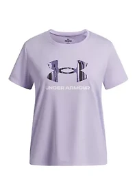 Girls 7-16 UA Tech™ Print Fill Graphic T-Shirt