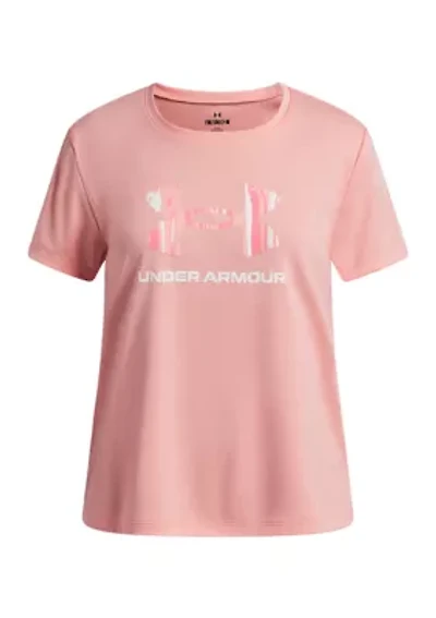 Girls 7-16 UA Tech™ Print Fill Graphic T-Shirt