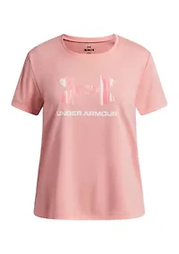 Girls 7-16 UA Tech™ Print Fill Graphic T-Shirt