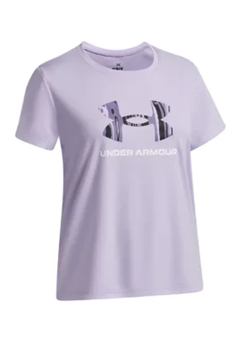 Girls 7-16 UA Tech™ Print Fill Graphic T-Shirt