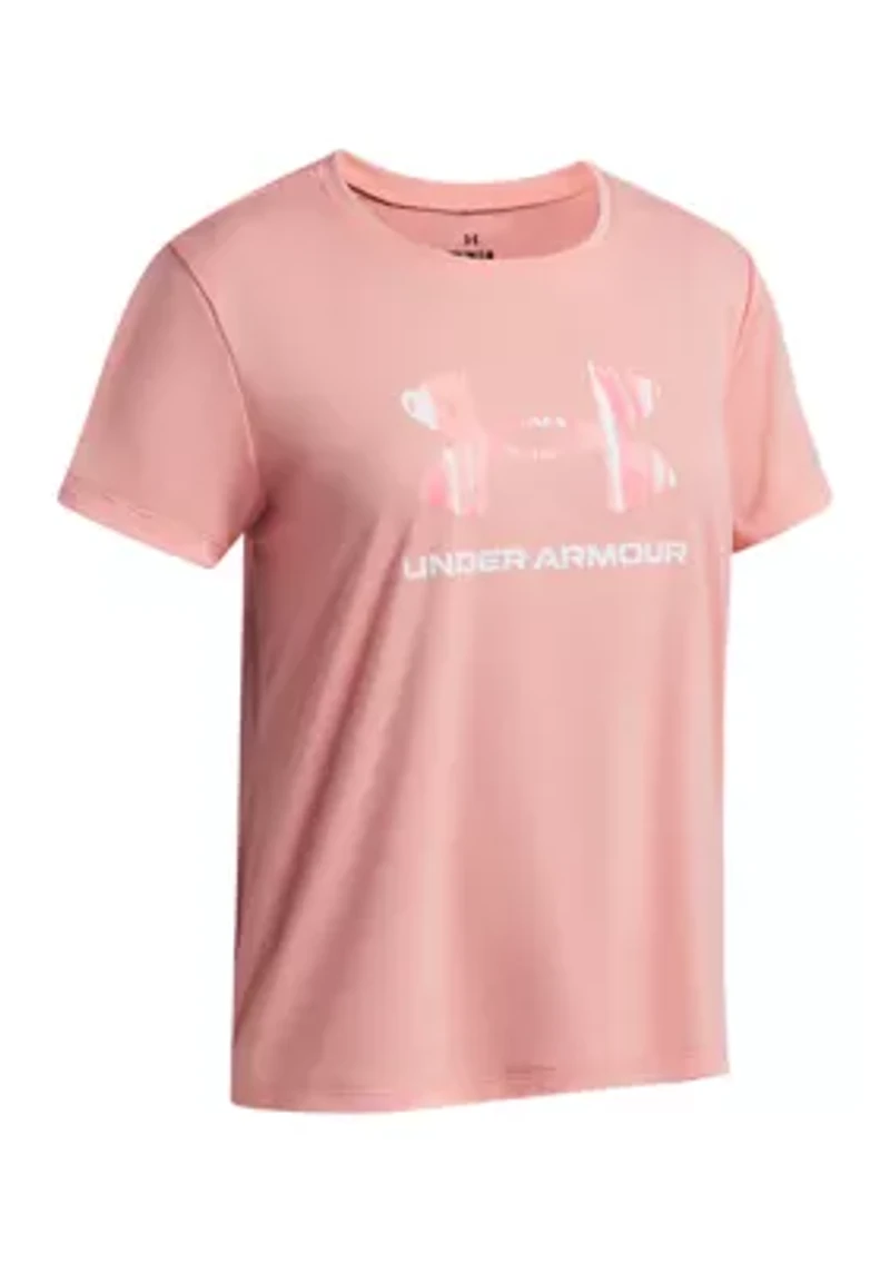 Girls 7-16 UA Tech™ Print Fill Graphic T-Shirt