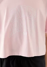Girls 7-16 Varsity Crop Short Sleeve T-Shirt