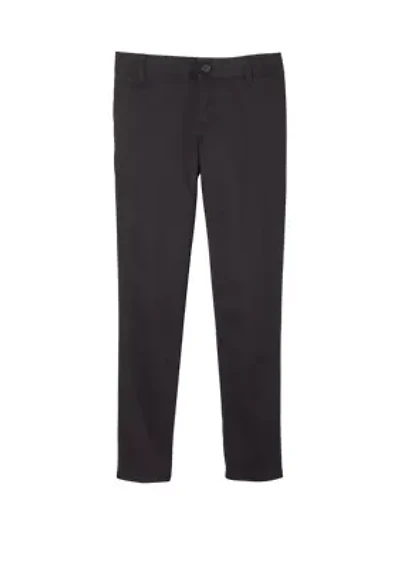 Girls 7-20 Adjustable Waist Stretch Twill Skinny Pants