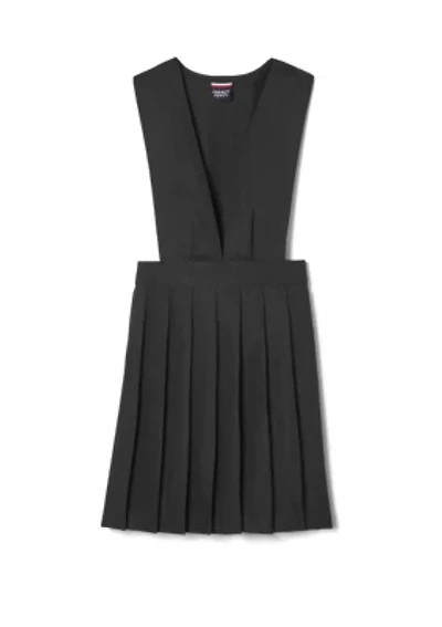 Girls V-Neck Pleated Jumper
