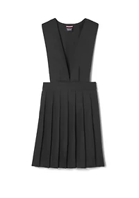 Girls V-Neck Pleated Jumper