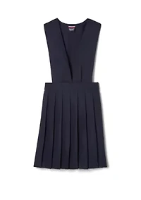 Girls V-Neck Pleated Jumper