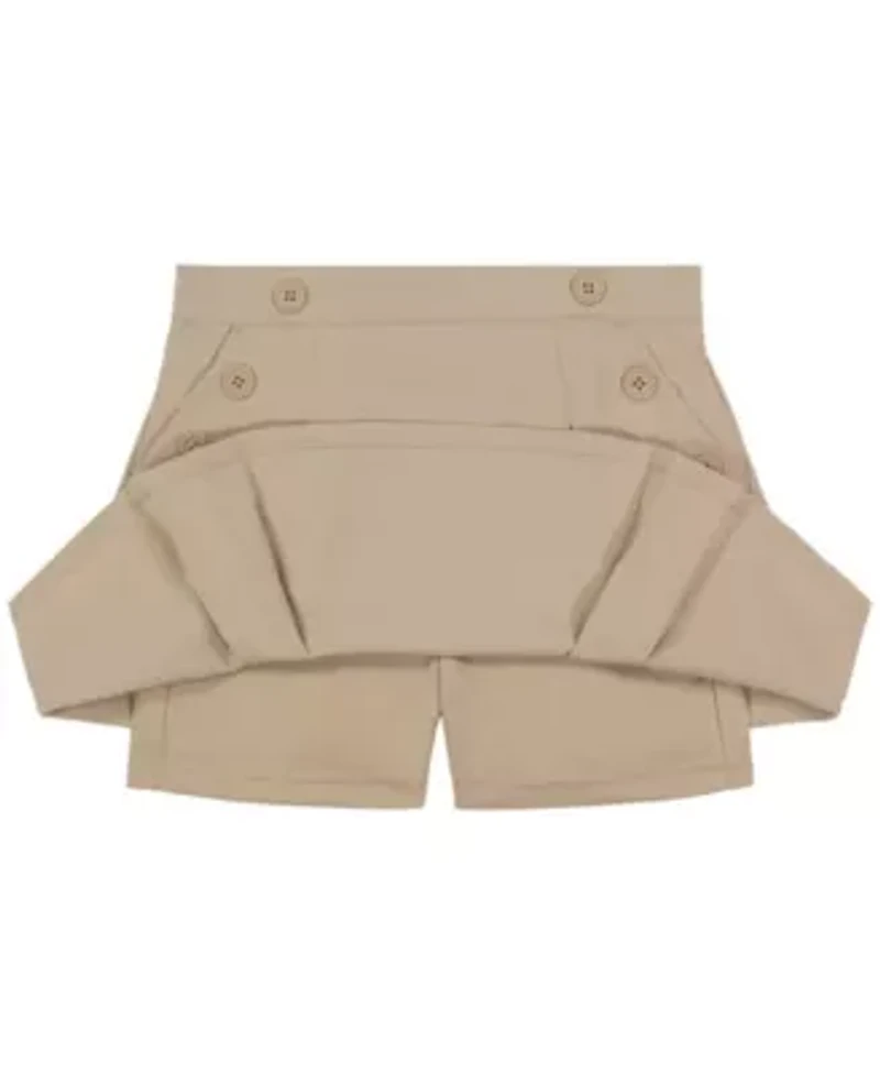 Girls 7-16 Stretch Scooter with Button Pockets