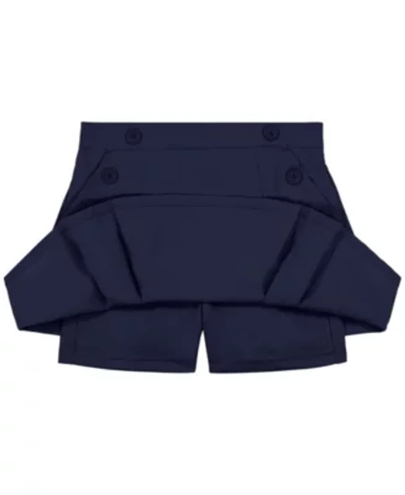 Girls 7-16 Stretch Scooter with Button Pockets
