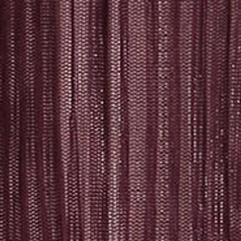 Girls 7-16 Long Sleeve Pleated Tulle Over Lurex Stripes Romance Dress