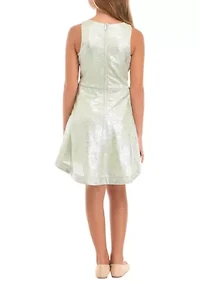 Girls 7-16 Squared Off Dress