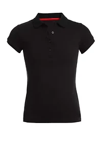 Girls 4-6x Pique Polo