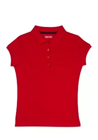 Girls 4-6x Pique Polo