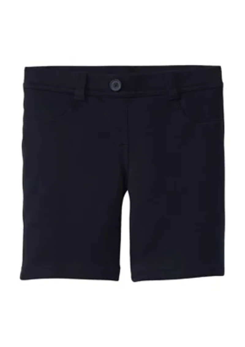 Girls 4-6X Pull-On Knit Shorts