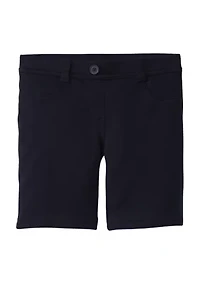 Girls 4-6X Pull-On Knit Shorts