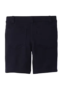 Girls 4-6X Pull-On Knit Shorts
