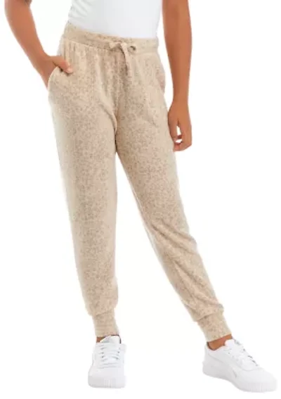Girls 7-16 Printed Jogger Pants