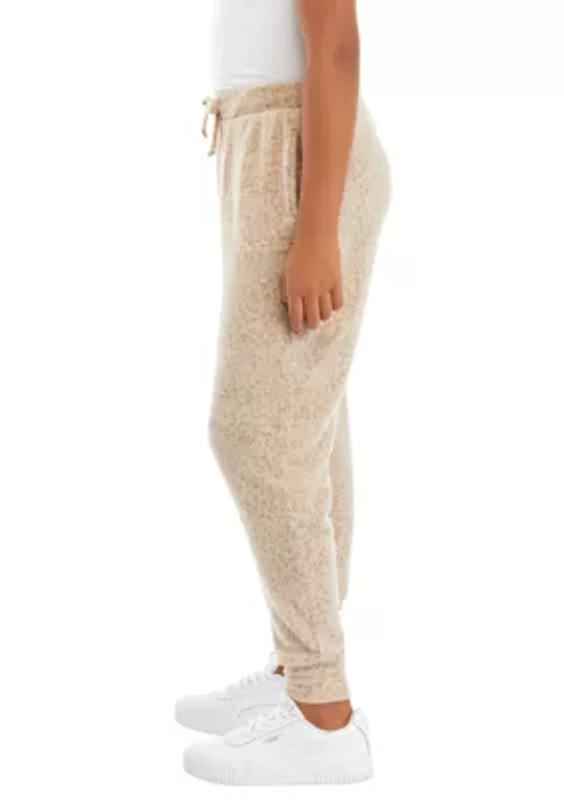 Girls 7-16 Printed Jogger Pants