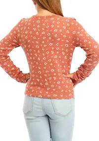 Girls 7-16 Scoop Neck Basic T-Shirt