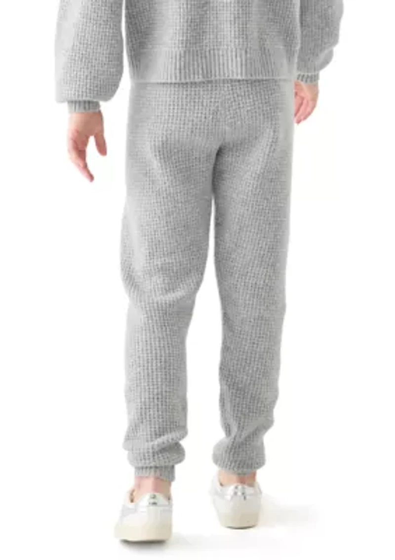 Girls 7-16 Sweater Jogger Pants